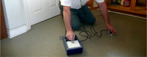 slab leak detection