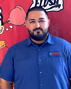 Mighty Mike's staff photo of Angel Lopez