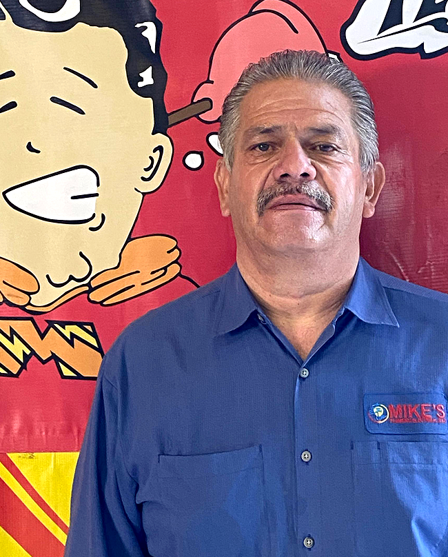 Mighty Mike's staff photo of Rigo Rivera