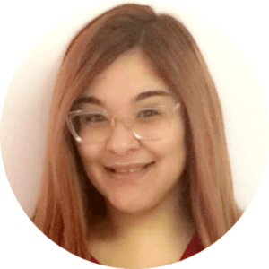 Mighty Mike's staff photo of Denise Garza circle face