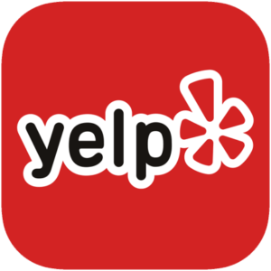Yelp review button