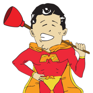 Mighty Mike Upper body cartoon