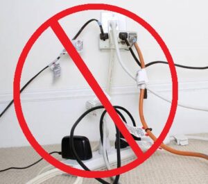 Extension Cord Hazard